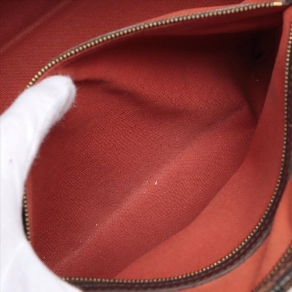 Louis Vuitton Chelsea Damier Ebene Tote Brown Monogram Canvas Shoulder B… - Picture 11 of 12